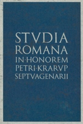 Billede af Studia Romana in honorem Petr.