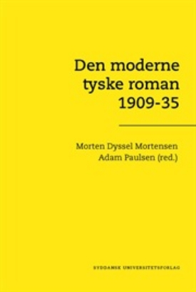 Billede af Den mod. tyske roman 1909-35