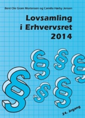 Billede af Lovsamling i Erhvervsret 2014