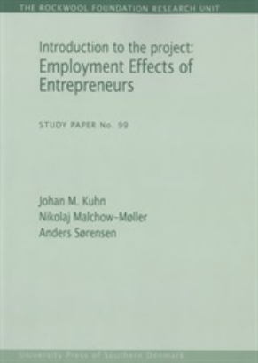 Billede af Employment Effects of Entre..