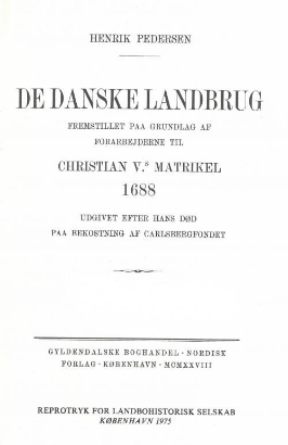 Billede af De danske Landbrug