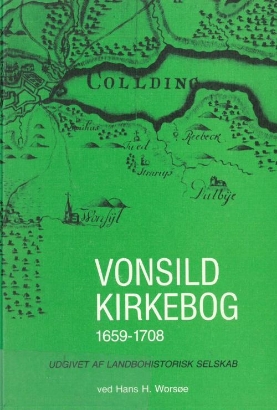 Billede af Vonsild kirkebog 1659-1708